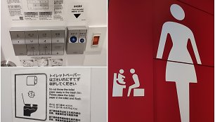 Lietuviai neteko žado pamatę Japonijos tualetus