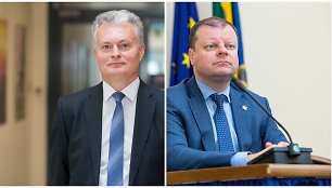 Gitanas Nausėda, Saulius Skvernelis