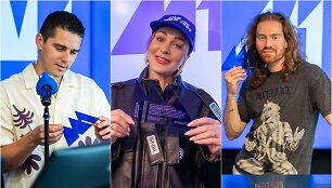 Donatas Montvydas, Džordana Butkutė, Gabrielius Vagelis /M1 nuotr.