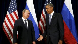 Vladimiras Putinas ir Barackas Obama