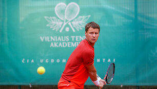 Tenisininkas Ričardas Berankis 