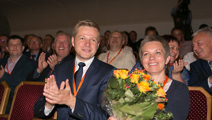 Remigijus &Scaron;ima&scaron;ius ir Agnė Matulaitė
