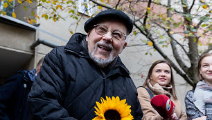 Vytautas Landsbergis sveikinamas 90-ojo jubiliejaus proga 