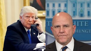 Donaldas Trumpas ir Herbertas R. McMasteris