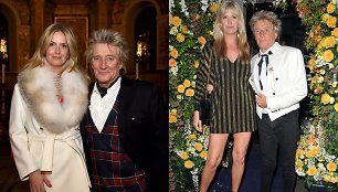 Rodas Stewartas ir Penny Lancaster