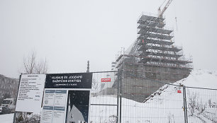 Vilniaus Šv. Juozapo bažnyčios stogo dengimo darbai