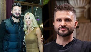 Linas Kleiza su žmona Agneta