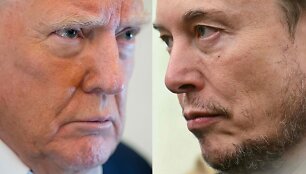 Donaldas Trumpas ir Elonas Muskas