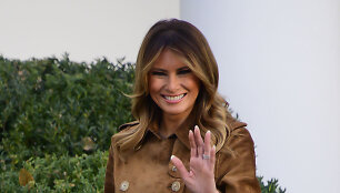 JAV pirmoji ponia Melania Trump