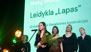 Leidykla LAPAS pripažinta Metų leidėju