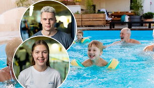 Žymūs Lietuvos plaukikai siunčia žinutę: padėkime autisti&scaron;kiems vaikams i&scaron;mokti plaukti