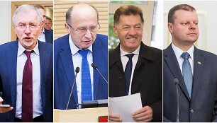 Gediminas Kirkilas, Andrius Kubilius, Algirdas Butkevičius, Saulius Skvernelis