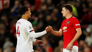 Virgilas Van Dijkas ir Harry Maguire'as