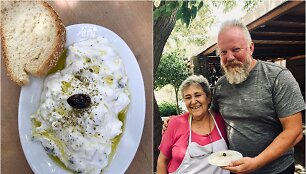 Vytaras Radzevičius, ponia Stella ir jos tzatziki i&scaron; arti