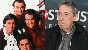 Ivanas Reitmanas ir filmo &bdquo;Vaiduoklių medžiotojai&ldquo; žvaigždės