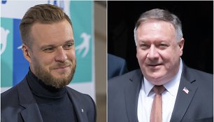 Gabrielius Landsbergis, Mike Pompeo