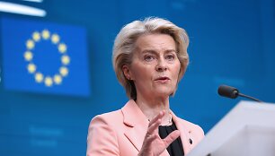 Europos Komisijos (EK) vadovė Ursula von der Leyen / Zhao Dingzhe / ZUMAPRESS.com