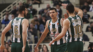 &bdquo;Panathinaikos&ldquo; krep&scaron;ininkai