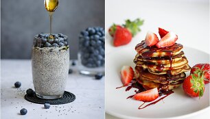 Vegani&scaron;ki pusryčių patiekalai