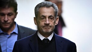 Nicolas Sarkozy / JULIEN DE ROSA / AFP