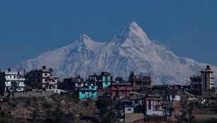 Manaslu kalnas Nepale