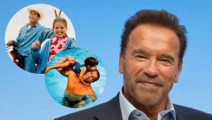 Arnoldas Schwarzeneggeris su dukra Katherine