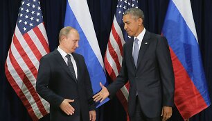 Vladimiro Putino ir Baracko Obamos susitikimas