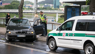 Autoįvykis Goštauto gatvėje