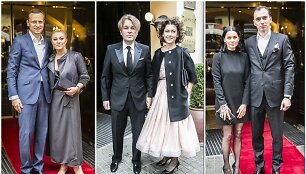 Agnė ir Simonas Grigaliūnai, Kęstutis Verslovas ir Ramunė Piekautaitė, Agnė Jagelavičiūtė ir Mantas Volkus