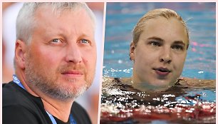 Žilvinas Ovsiukas teigė, nebegalintis treniruoti Rūtos Meilutytės. 