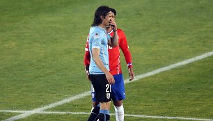 Gonzalo Jara ir Edisonas Cavani