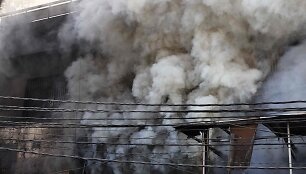 Izraeliui atakuojant Beirutą / ANWAR AMRO / AFP