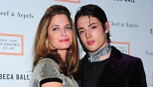 Stephanie Seymour ir Harry Brantas