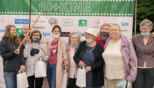 Renginio &bdquo;60+ KINE&ldquo; akimirkos