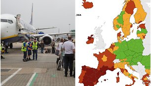Atnaujintas paveiktų &scaron;alių sąra&scaron;as