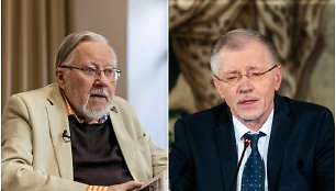 Vytautas Landsbergis ir Gediminas Kirkilas