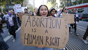 Protestas prieš abortų draudimą