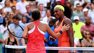 Roberta Vinči ir Serena Williams