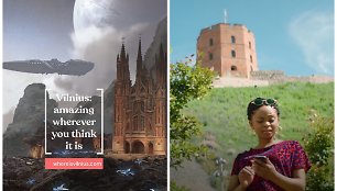 Vilnių pasaulyje garsina turizmo reklamos