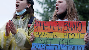 LGBT protestas Rusijoje