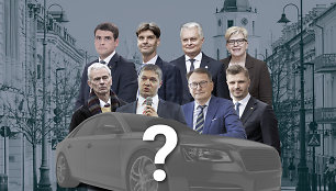 Kandidatų į prezidentus automobiliai