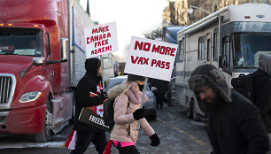 Protestas prieš pandemijos valdymo priemones Kanadoje