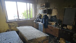 Gaisro vietoje
