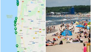 Didžiausio vasarotojų srauto sulaukia Palanga