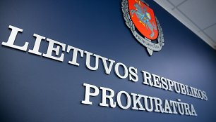 Lietuvos Respublikos prokuratura / Žygimantas Gedvila/BNS nuotr.