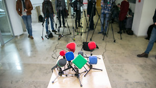 Žiniasklaidos mikrofonai