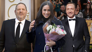 Harvey Weinsteinas, Meghan Markle ir Kevinas Spacey