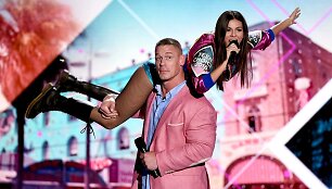Victoria Justice ir Johnas Cena 