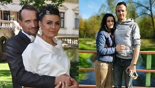 Rūta Gajauskaitė-Zadarnauskienė su vyru Tomu