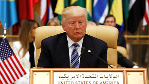 Donaldas Trumpas Saudo Arabijoje